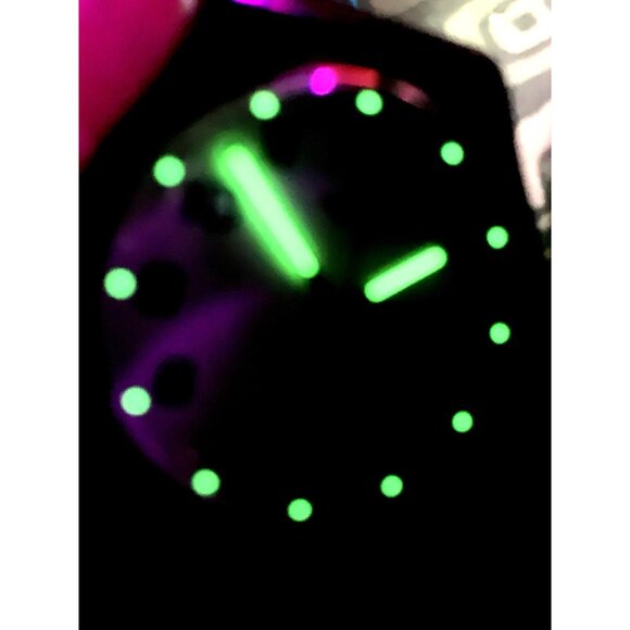 Swatch Men's Watch SUOB705 Swiss Quartz White Dial Day Date Black Rubber 41mm - Picture 7 of 14